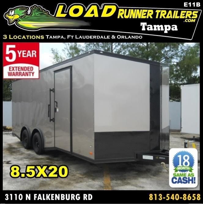 *E11B* 8.5x20 Hauler Enclosed Trailer TRAILERS Cargo 8.5 x 20 | EV8.5-20T3-R *E11B* 8.5x20 Hauler Enclosed Trailer TRAILERS Cargo 8.5 x 20 | EV8.5-20T3-R