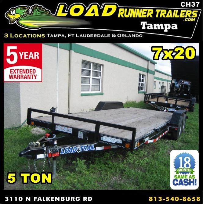 *CH37* 7x20 5 Ton Car Haulers LR Trailer |LR Trailers & Hauler 7 x 24 | CH83-20T5-1B *CH37* 7x20 5 Ton Car Haulers LR Trailer |LR Trailers & Hauler 7 x 24 | CH83-20T5-1B
