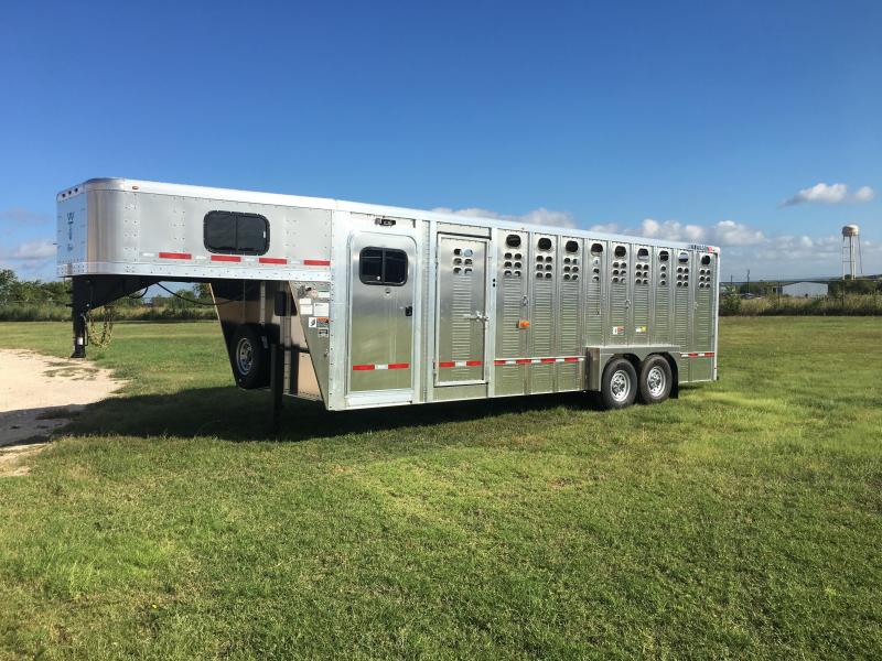 2020 Wilson Trailer Company 24 ft Stock Combo Livestock Trailer 2020 Wilson Trailer Company 24 ft Stock Combo Livestock Trailer