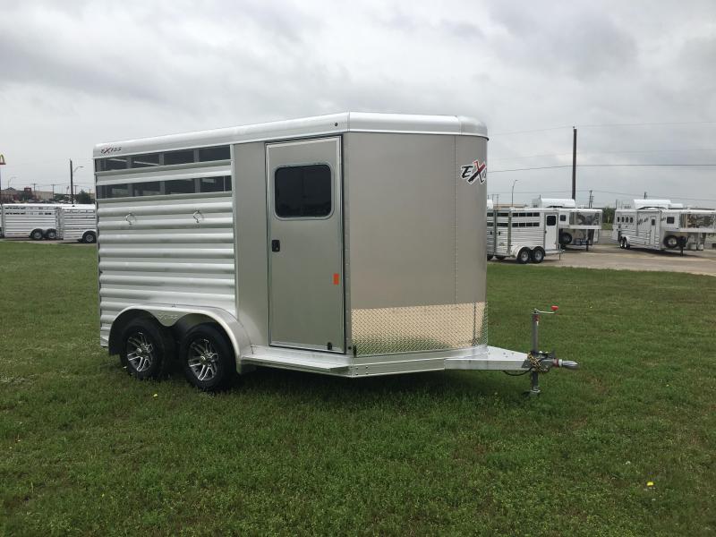 2019 Exiss Trailers Express 2 Horse Bumper Pull CXF Horse Trailer 2019 Exiss Trailers Express 2 Horse Bumper Pull CXF Horse Trailer
