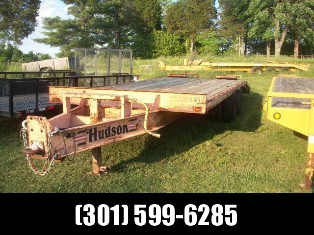 2001 HUDSON PH 9-TON Equipment Trailers 2001 HUDSON PH 9-TON Equipment Trailers
