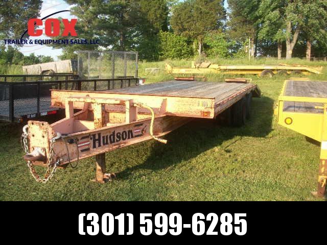 2001 HUDSON PH 9-TON Equipment Trailers in Ashburn, VA 2001 HUDSON PH 9-TON Equipment Trailers in Ashburn, VA