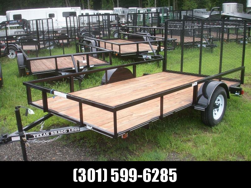 2019 Texas Bragg Trailers LD29 12 UTILITY Utility Trailer 2019 Texas Bragg Trailers LD29 12 UTILITY Utility Trailer