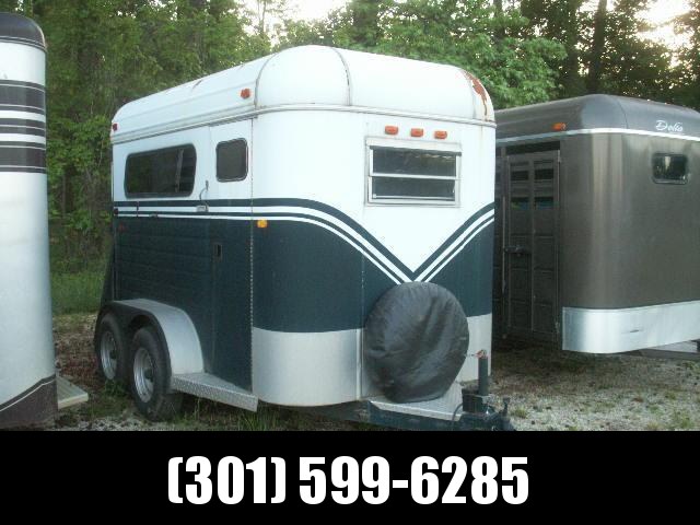 2001 Shoops Trailer Mfg Inc. 2-H TB EXTRAWIDE AND HEIGTH Horse Trailer 2001 Shoops Trailer Mfg Inc. 2-H TB EXTRAWIDE AND HEIGTH Horse Trailer