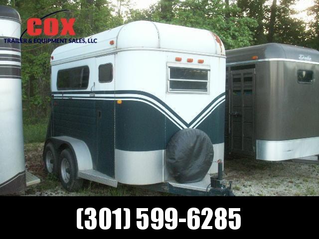 2001 Shoops Trailer Mfg Inc. 2-H TB EXTRAWIDE AND HEIGTH Horse Trailer in Ashburn, VA 2001 Shoops Trailer Mfg Inc. 2-H TB EXTRAWIDE AND HEIGTH Horse Trailer in Ashburn, VA