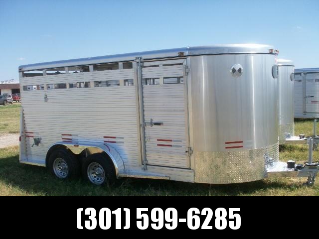 2015 W-W Trailer 16 ALL ALUMINUM 7WIDE Stock / Stock Combo Trailer 2015 W-W Trailer 16 ALL ALUMINUM 7WIDE Stock / Stock Combo Trailer
