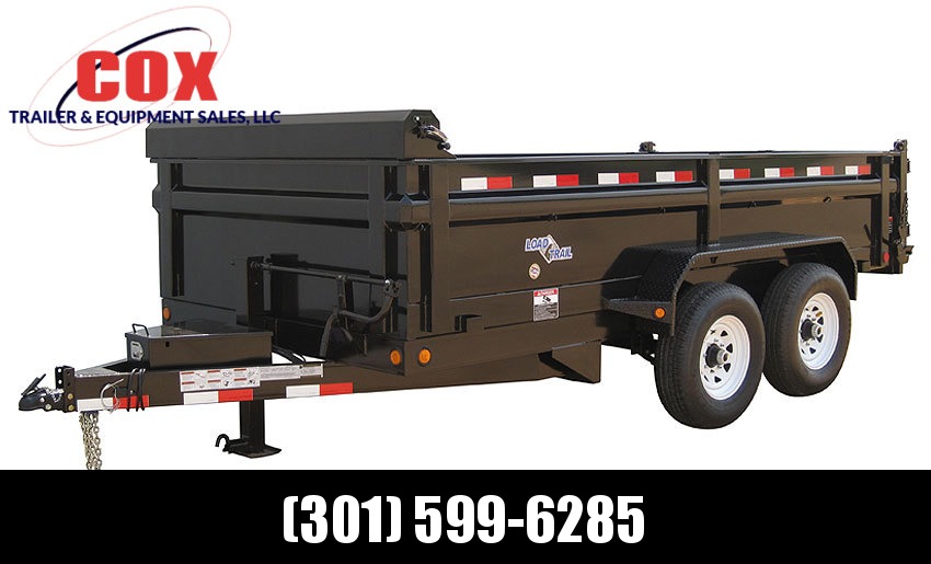 2019 Load Trail 96" X 14' Tandem Axle Pintle Hook Deck Over Dump Dump Trailer 2019 Load Trail 96" X 14' Tandem Axle Pintle Hook Deck Over Dump Dump Trailer
