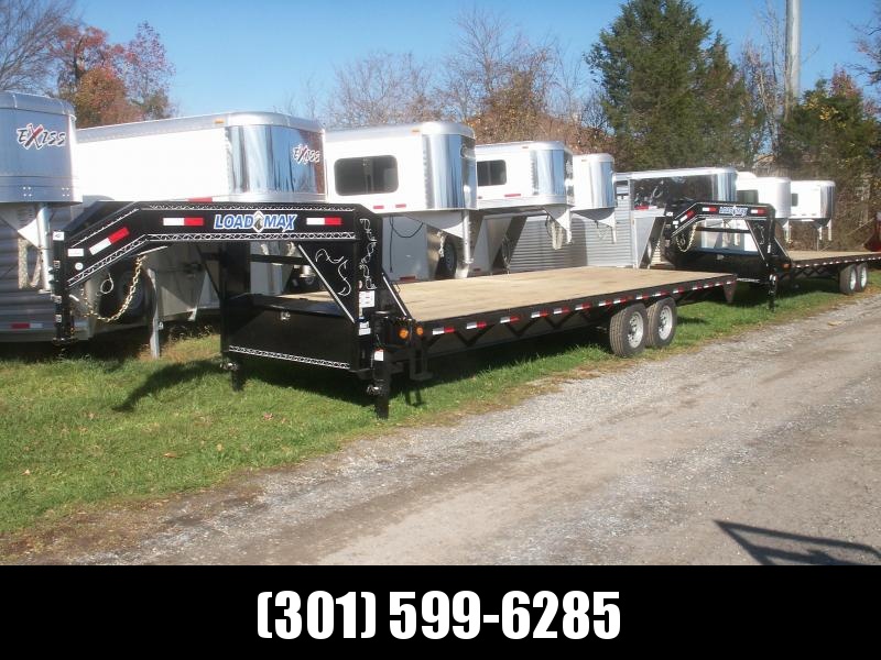 2016 Load Trail gooseneck flatbed straight floor with ramps Equipment Trailer 2016 Load Trail gooseneck flatbed straight floor with ramps Equipment Trailer