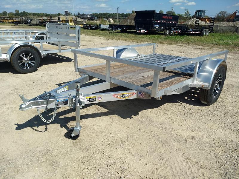 2018 H and H Trailer 5.5(66)X8 RAILSIDE ALUM STD 2018 H and H Trailer 5.5(66)X8 RAILSIDE ALUM STD