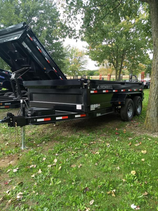 NEW 83X14 Iron Bull Dump Trailer 14K Base Model NEW 83X14 Iron Bull Dump Trailer 14K Base Model