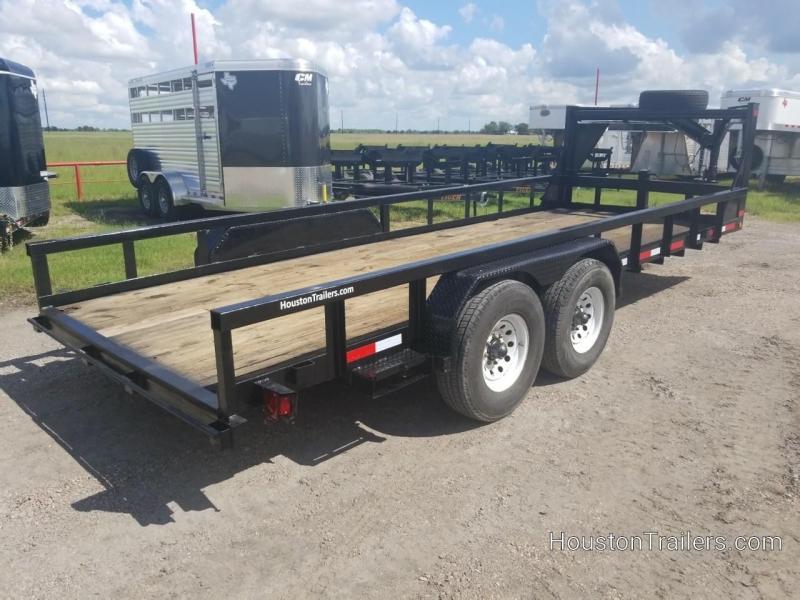 Rental Big Tex Trailers 20' Low Boy Equipment Trailer 8065-Rental Rental Big Tex Trailers 20' Low Boy Equipment Trailer 8065-Rental