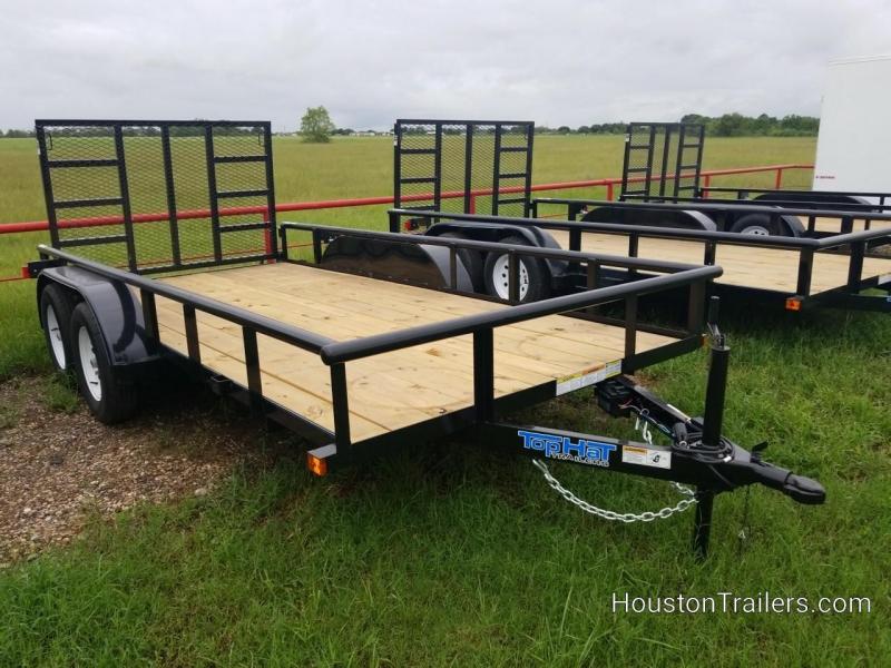 2019 Top Hat Trailers EP 14' x 77" Utility Trailer TH-142 2019 Top Hat Trailers EP 14' x 77" Utility Trailer TH-142