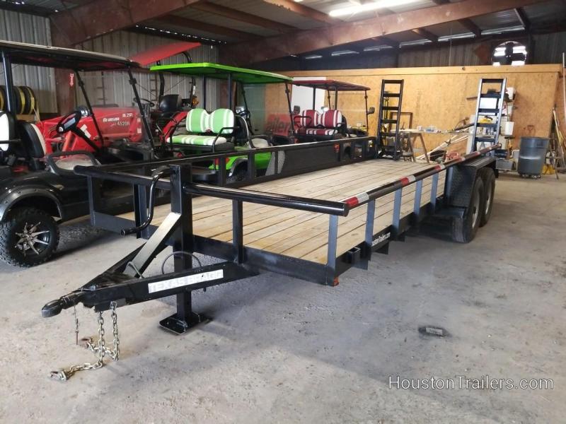 2008 Texas Bragg Trailers 20' HH Equipment Trailer 8081 2008 Texas Bragg Trailers 20' HH Equipment Trailer 8081