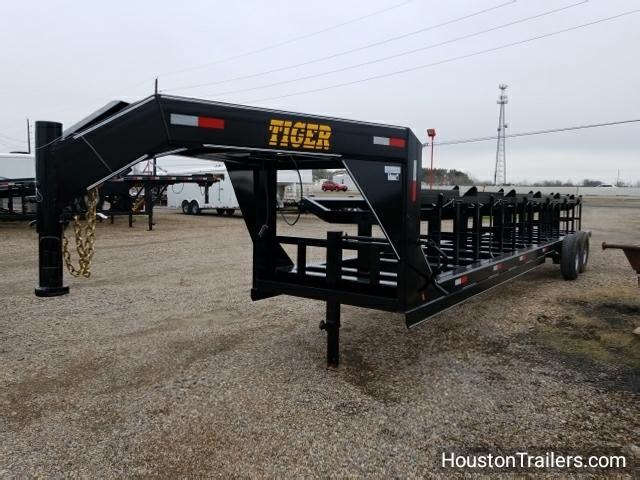 2018 Tiger 60x30 Hay 6 Bale GN Trailer TI-16 2018 Tiger 60x30 Hay 6 Bale GN Trailer TI-16
