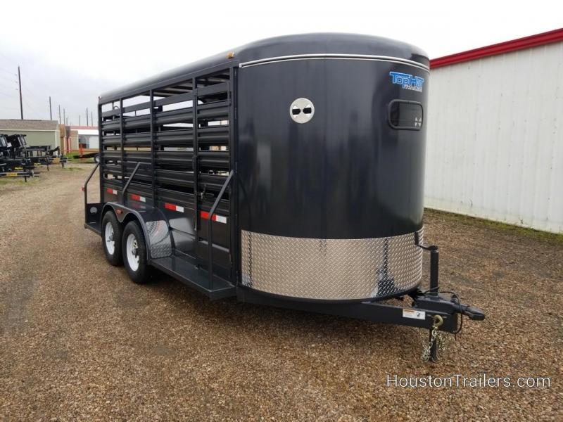 2019 Top Hat Trailers 16' Stock Livestock Trailer TH-163 2019 Top Hat Trailers 16' Stock Livestock Trailer TH-163