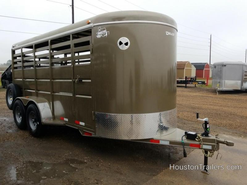 2019 Delco Trailers 16' Livestock BP Trailer DEL-51 2019 Delco Trailers 16' Livestock BP Trailer DEL-51