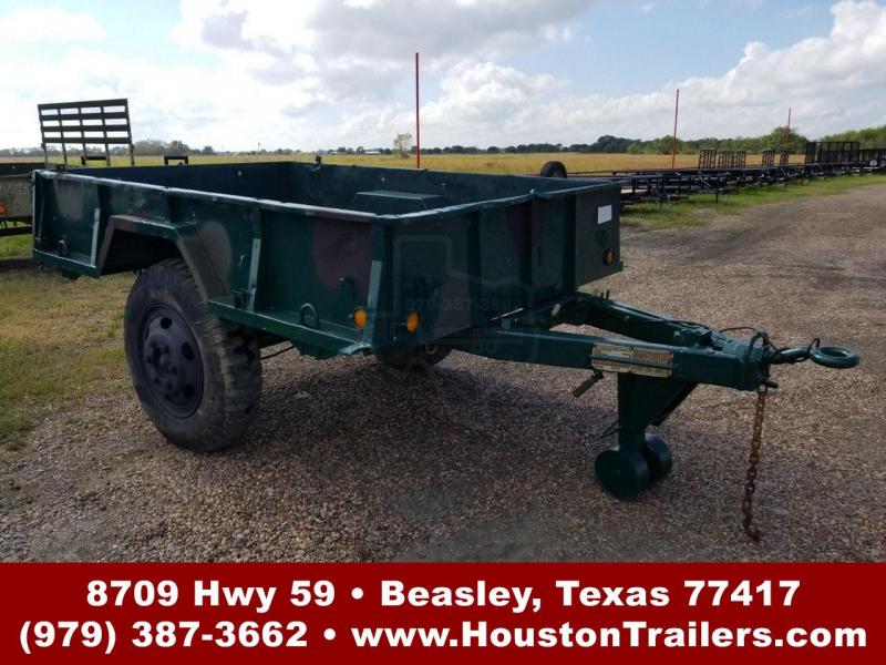 1968 Other Military 110" x 74" Utility Trailer 8072 1968 Other Military 110" x 74" Utility Trailer 8072