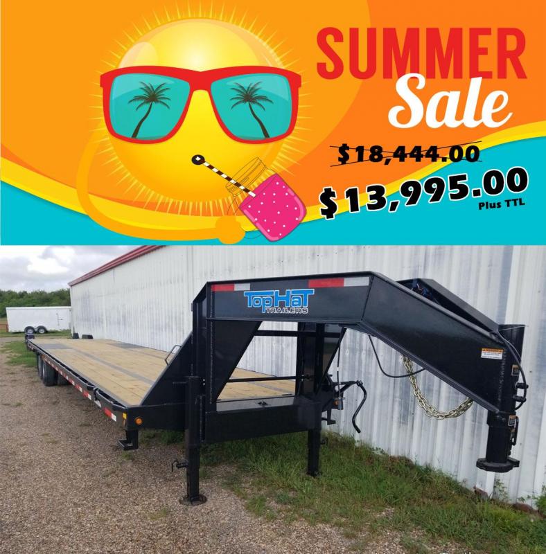2019 Top Hat Trailers 40' GN 259 HD Flatbed Trailer TH-139 2019 Top Hat Trailers 40' GN 259 HD Flatbed Trailer TH-139
