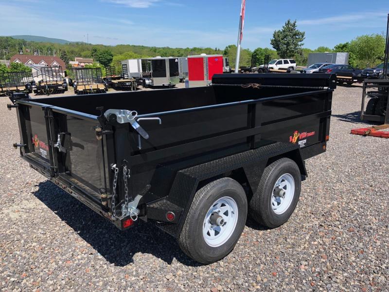 BWISE 2019 6' x 10' BLACK DUMP TRAILER (DLP10-10) BWISE 2019 6' x 10' BLACK DUMP TRAILER (DLP10-10)