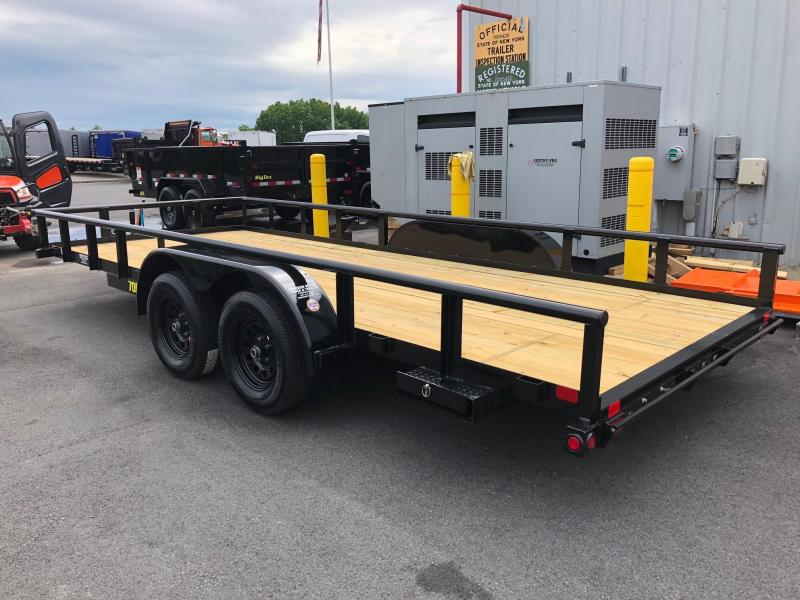 BIGTEX 2019 70PI 7' x 18' Tandem Axle Pipe Landscape Trailer' BIGTEX 2019 70PI 7' x 18' Tandem Axle Pipe Landscape Trailer'