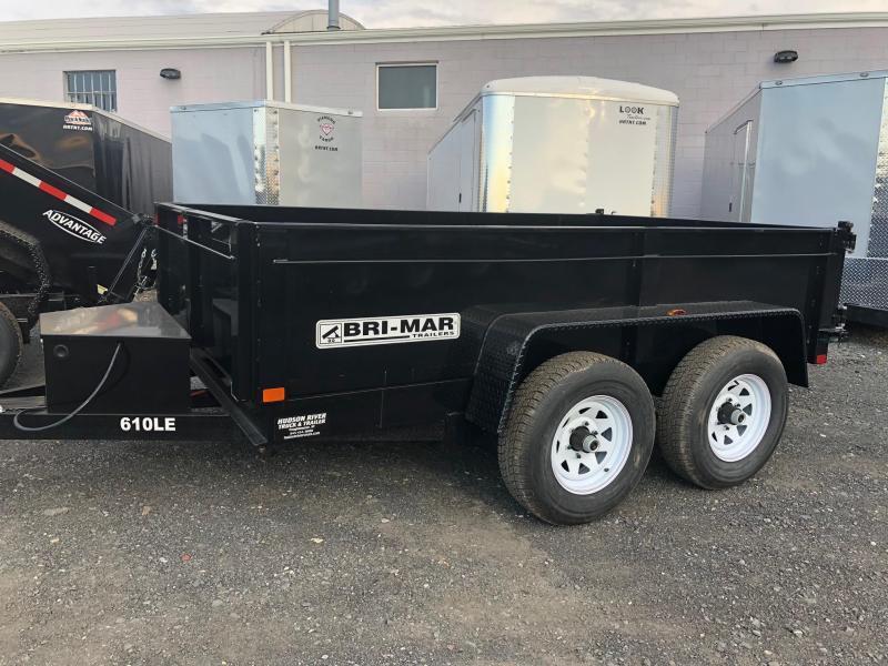 BRI-MAR 2019 6' x 10' TANDEM AXLE LOW PROFILE DUMP TRAILER BRI-MAR 2019 6' x 10' TANDEM AXLE LOW PROFILE DUMP TRAILER