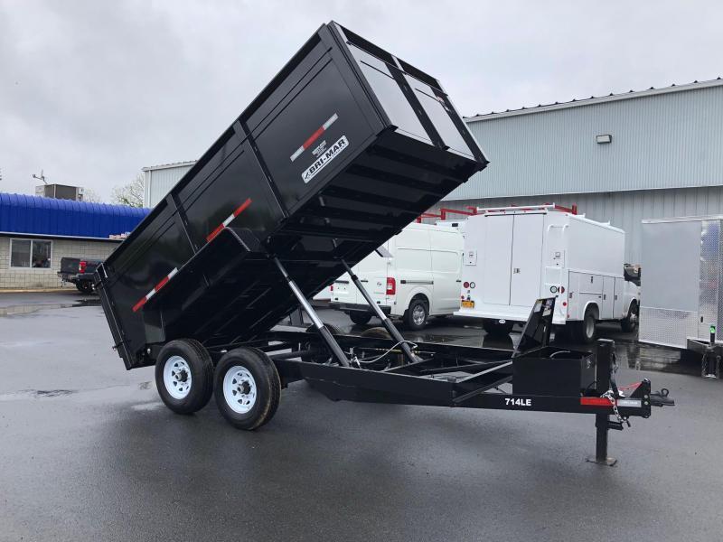 BRI-MAR 2019 7' X 14' BLACK LOW PROFILE DUMP TRAILER BRI-MAR 2019 7' X 14' BLACK LOW PROFILE DUMP TRAILER
