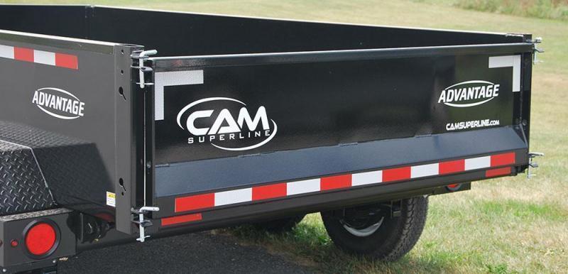 CAM ADVANTAGE 2019 6' x 10' LOW PROFILE DUMP TRAILER 8000 lb. GVW CAM ADVANTAGE 2019 6' x 10' LOW PROFILE DUMP TRAILER 8000 lb. GVW