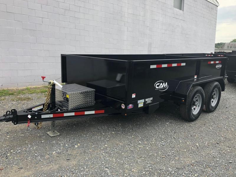 CAM ADVANTAGE 2019 5-TON 6' x 12' FT LOW PROFILE DUMP TRAILER CAM ADVANTAGE 2019 5-TON 6' x 12' FT LOW PROFILE DUMP TRAILER
