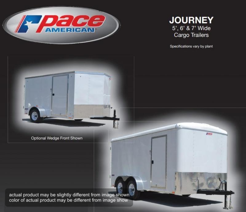 Pace American 6 X 10 Journey SE 6 Wide Single Cargo Pace American 6 X 10 Journey SE 6 Wide Single Cargo