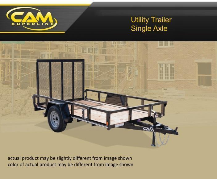 2019 Cam Superline STP7212TA-B-030 Utility Trailer 2019 Cam Superline STP7212TA-B-030 Utility Trailer
