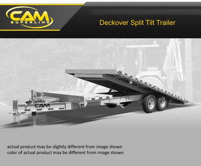 2019 Cam Superline 8 X 24 Deckover Split Tilt Trailer 2019 Cam Superline 8 X 24 Deckover Split Tilt Trailer