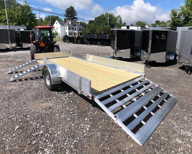 SALE 2019 Mission Aluminum 7x14 trailer side load/bi-fold ramp SALE 2019 Mission Aluminum 7x14 trailer side load/bi-fold ramp