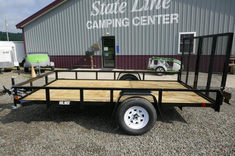 2020 Car Mate Trailers CM614A/W Single Axle Utility Trailer 2020 Car Mate Trailers CM614A/W Single Axle Utility Trailer