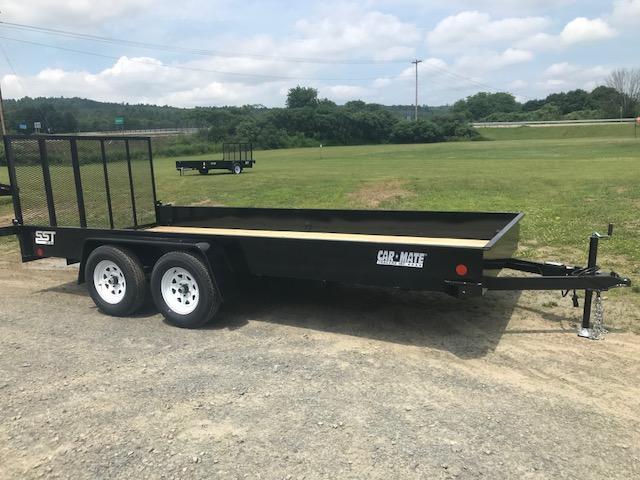 2017 Car Mate CM618SST-HD/W Steel Side Utility Trailer 2017 Car Mate CM618SST-HD/W Steel Side Utility Trailer