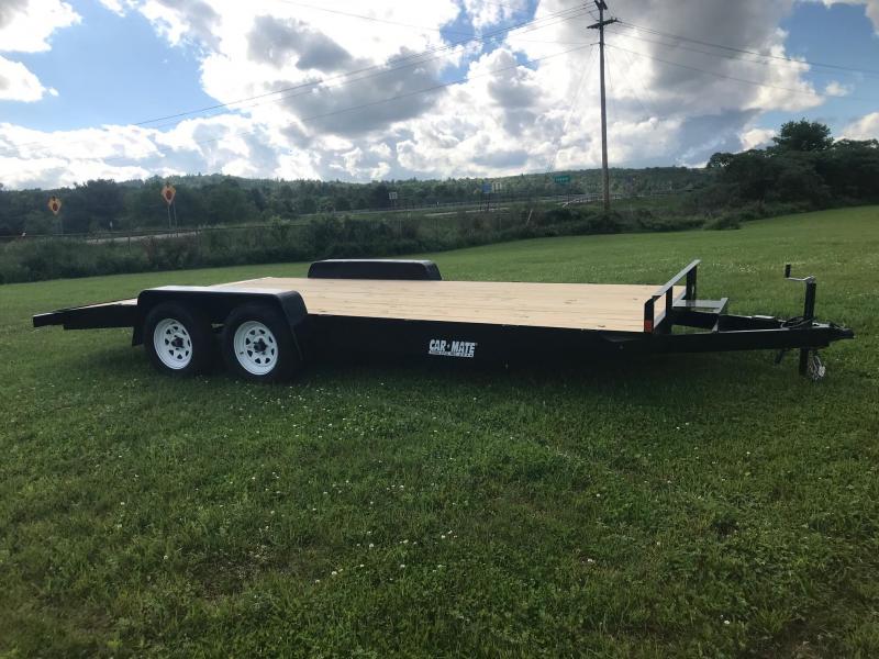 2019 Car Mate Trailers CM818A-CT/W Full Treated Plank Deck Car / Racing Trailer 2019 Car Mate Trailers CM818A-CT/W Full Treated Plank Deck Car / Racing Trailer
