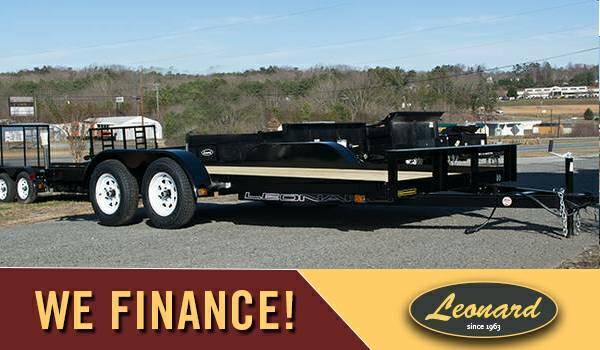 LEONARD 7'X14' FLATBED TRAILER - We Finance $0 Down LEONARD 7'X14' FLATBED TRAILER - We Finance $0 Down
