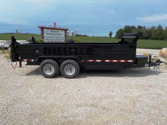 2018 Quality Steel and Aluminum 8316D 14K Low Profile Dump Trailer 2018 Quality Steel and Aluminum 8316D 14K Low Profile Dump Trailer