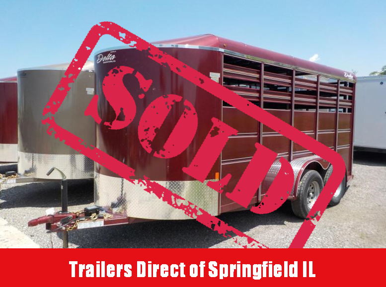 2018 Delta Manufacturing 16x6 500 ES Livestock Trailer 2018 Delta Manufacturing 16x6 500 ES Livestock Trailer
