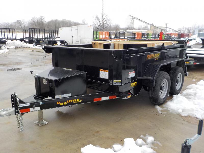 2019 Doolittle Trailer Mfg 72x10 10K Cylinder Black Dump Trailer 2019 Doolittle Trailer Mfg 72x10 10K Cylinder Black Dump Trailer
