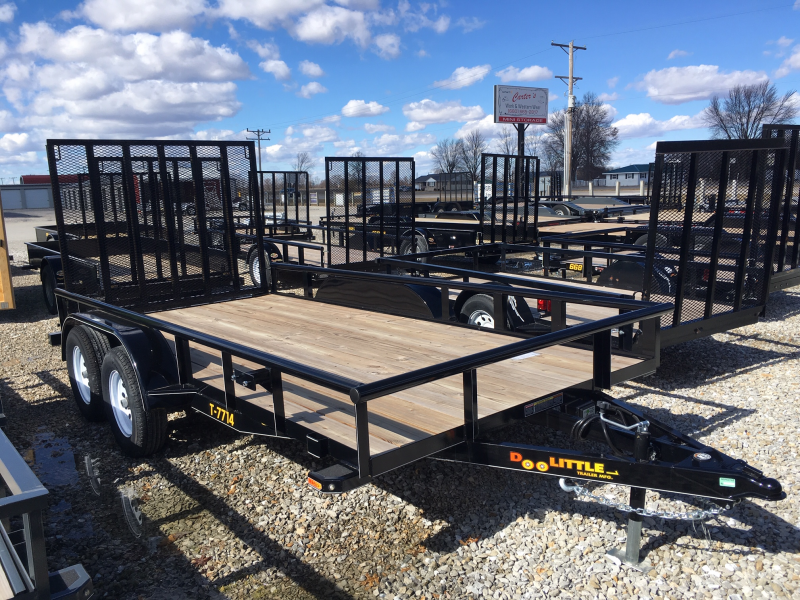 2019 Doolittle 77" X 14' PIPE RAIL 7K Utility Trailer 2019 Doolittle 77" X 14' PIPE RAIL 7K Utility Trailer