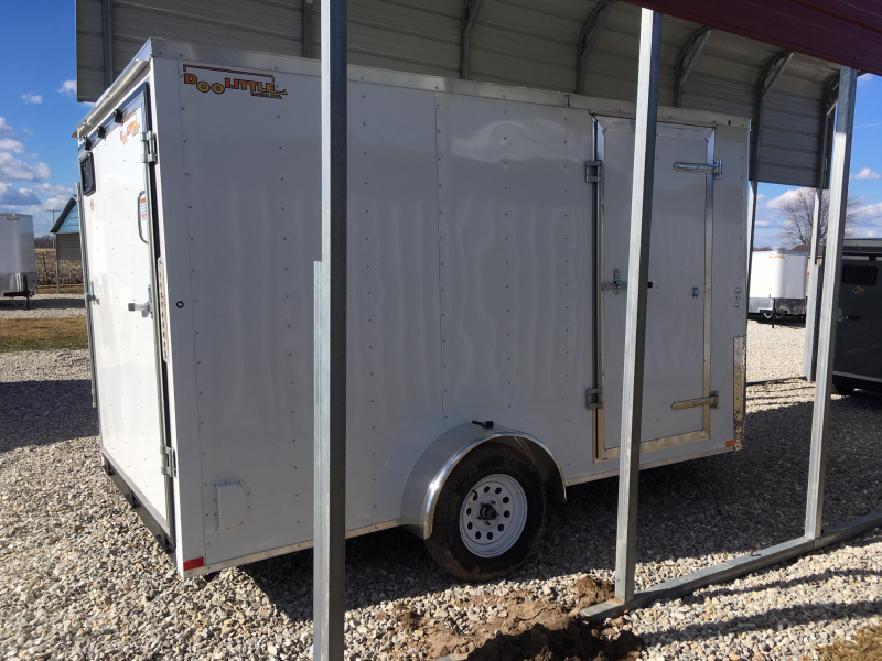 2019 DooLittle 7 x 12 REAR RAMP DOOR Enclosed Cargo Trailer 2019 DooLittle 7 x 12 REAR RAMP DOOR Enclosed Cargo Trailer