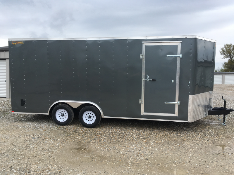 2019 Doolittle Trailer Mfg 8.5 x 18 T/A Enclosed Cargo Trailer REAR RAMP DOOR 2019 Doolittle Trailer Mfg 8.5 x 18 T/A Enclosed Cargo Trailer REAR RAMP DOOR