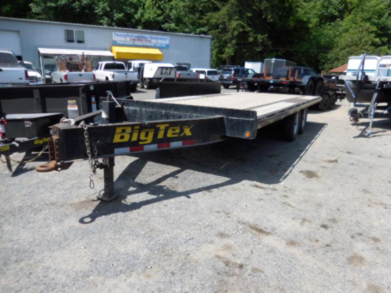 Used 2013 Big Tex Trailers 140A-20 Flatbed Equipment Trailer Used 2013 Big Tex Trailers 140A-20 Flatbed Equipment Trailer