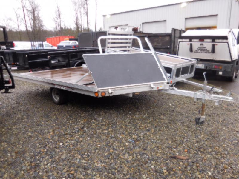 Used 2008 Triton 2 Place Open Tilt Snowmobile Trailer Used 2008 Triton 2 Place Open Tilt Snowmobile Trailer