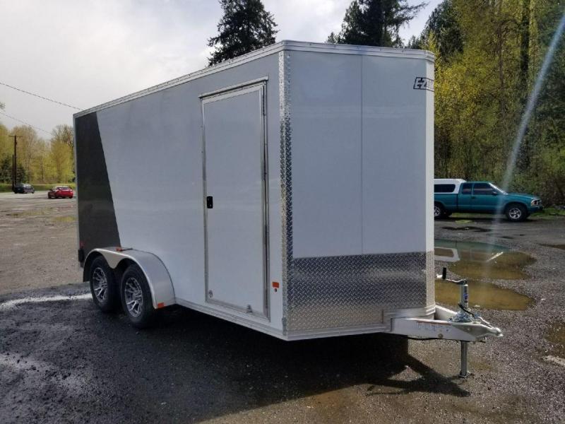 2018 EZ Hauler 7x14 All-Aluminum Enclosed Cargo Trailer - Rear Ramp 2018 EZ Hauler 7x14 All-Aluminum Enclosed Cargo Trailer - Rear Ramp