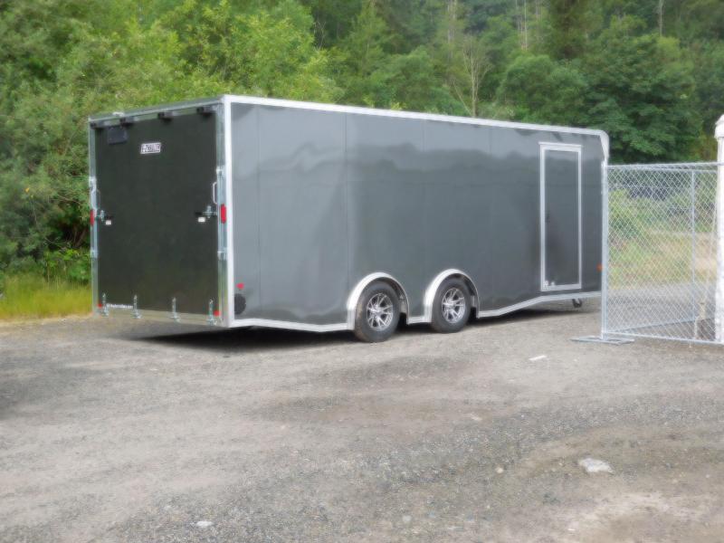 Custom 2018 EZ Hauler 8x22 7K Torsion Spread Axle Enclosed Car Hauler Cargo Trailer Custom 2018 EZ Hauler 8x22 7K Torsion Spread Axle Enclosed Car Hauler Cargo Trailer