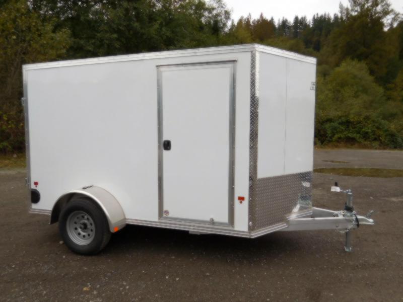 2019 EZ Hauler 6x10 All-Aluminum Enclosed Cargo Barn Doors Trailer 2019 EZ Hauler 6x10 All-Aluminum Enclosed Cargo Barn Doors Trailer