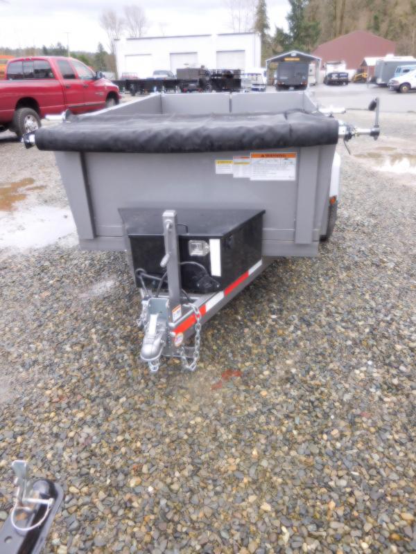 2019 ABU 5x10 Single Axle Dump Trailer with Ramps 2019 ABU 5x10 Single Axle Dump Trailer with Ramps
