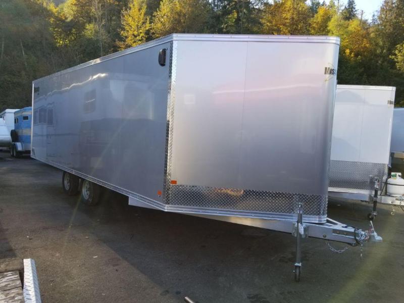 2019 Mission V-Nose 101x22 Drive In-Drive Out All-Aluminum Snowmobile Trailer 2019 Mission V-Nose 101x22 Drive In-Drive Out All-Aluminum Snowmobile Trailer