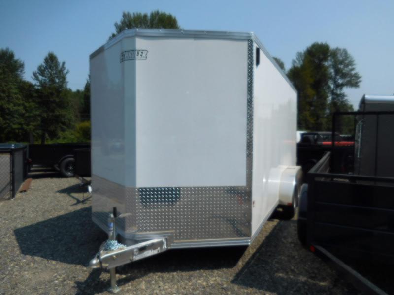 2019 EZ Hauler 7x16 All-Aluminum Enclosed Cargo Trailer - Power Pkg Included 2019 EZ Hauler 7x16 All-Aluminum Enclosed Cargo Trailer - Power Pkg Included